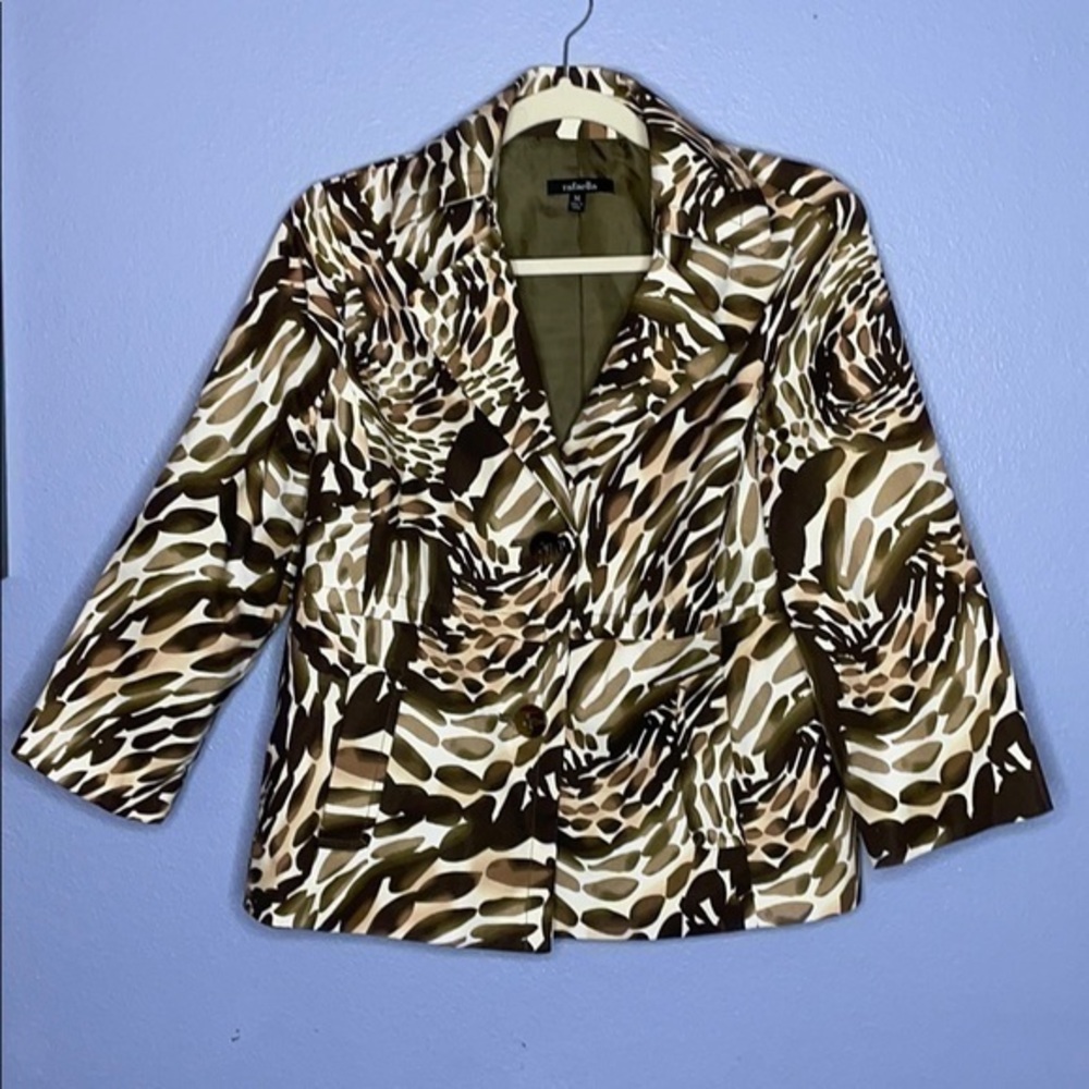 Rafaela jacket Medium animal print jacket
